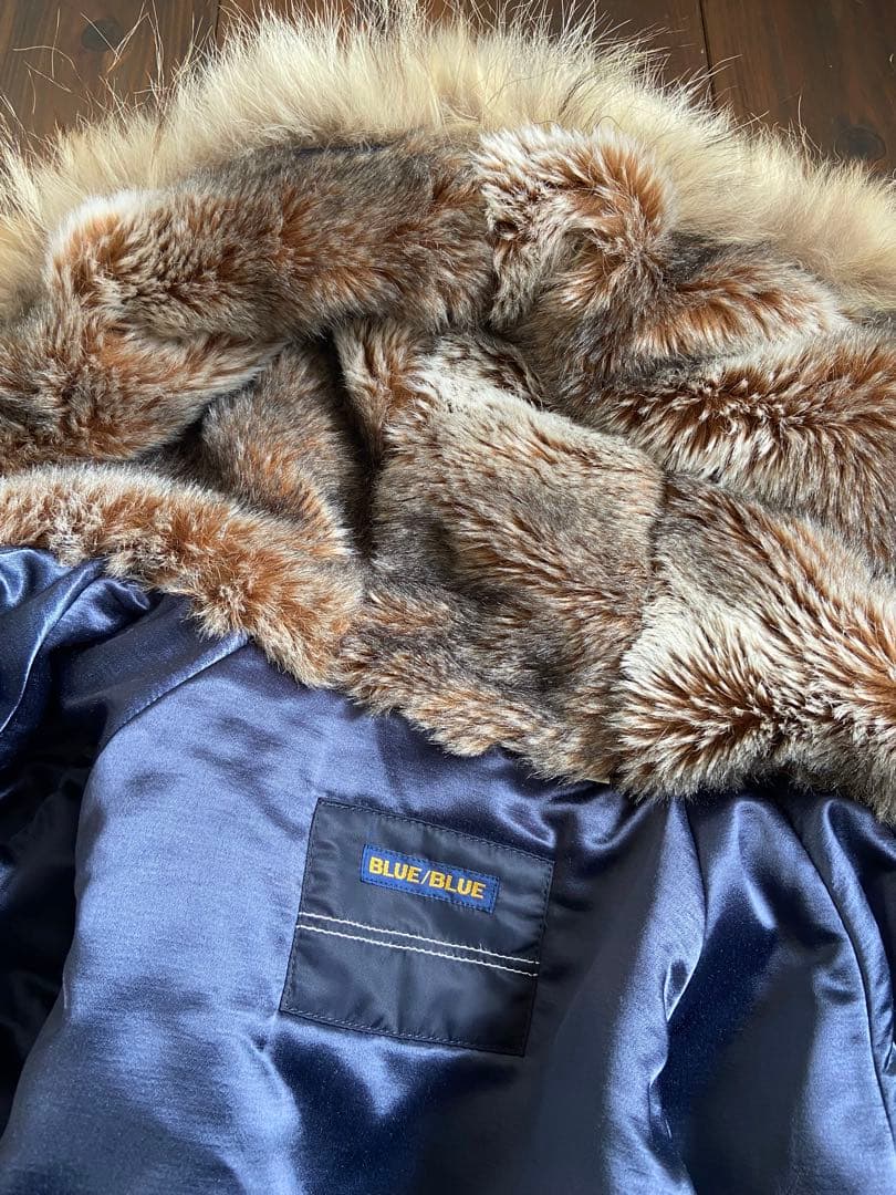ふ*る様 【希少】BlueBlue N3B ジャケット サイズ３ブルーブルー　A