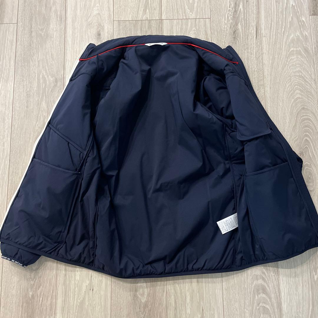 アンパスィ　中綿ブルゾン　メンズL ネイビー