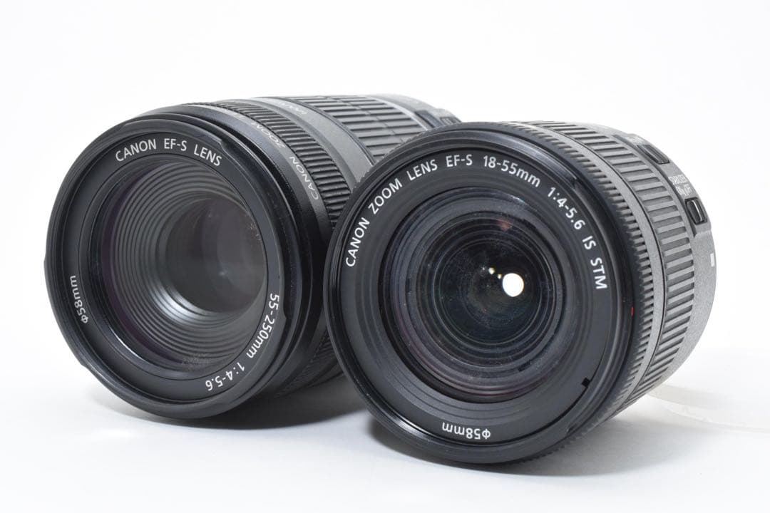 デジタル一眼レフカメラ/canon kiss x9i標準&望遠ダブルレンズセット