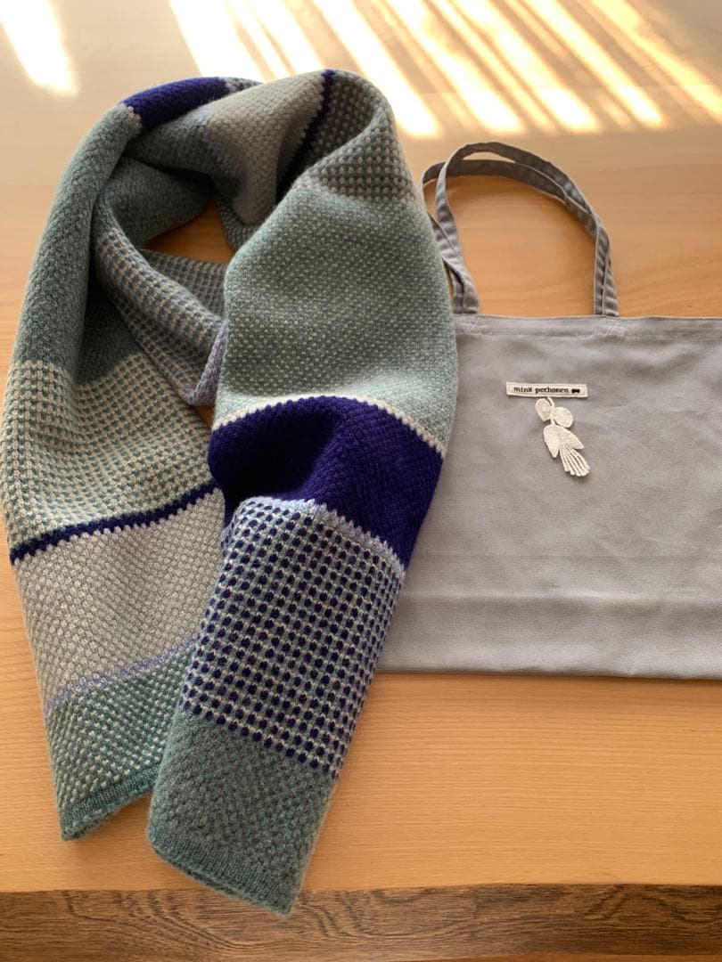 ミナペルホネンストール　ショップ袋付き