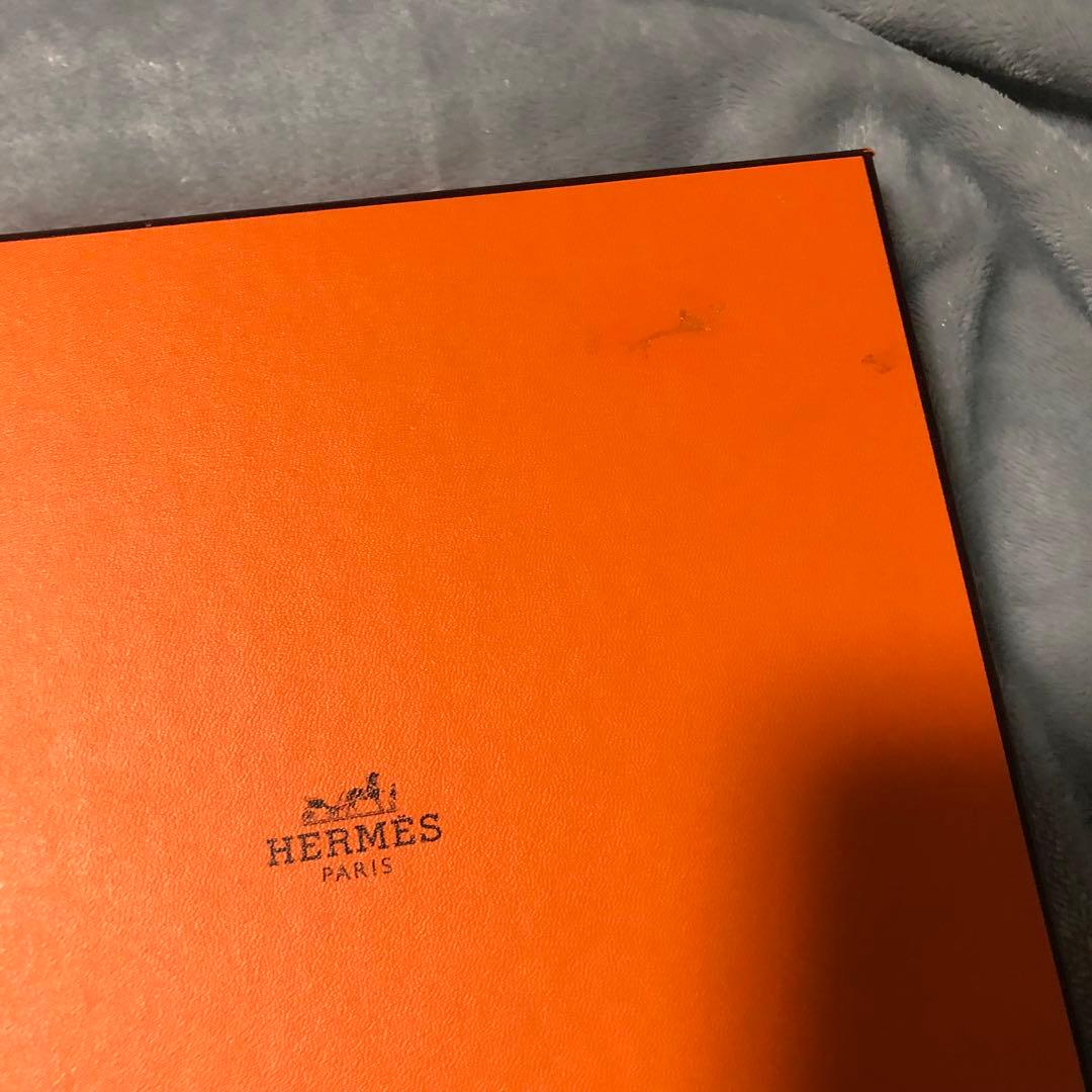 【値下げ可能】HERMES　Hermes　エルメス　EN DUO　シルクスカーフ