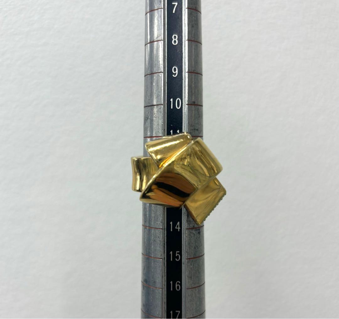 【NOEUD U】 ヌゥユゥ Diamond rubans Lien ring