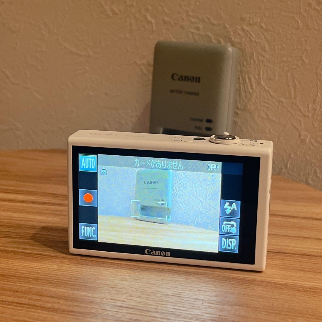 【良品】ixy 1 コンパクト　デジタルカメラ　Canon ホワイト