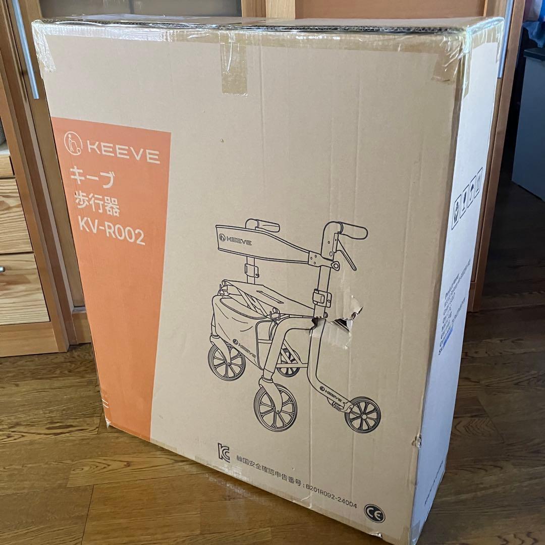 新品・未使用】KEEVE 歩行器 KV-R002 ゴールド