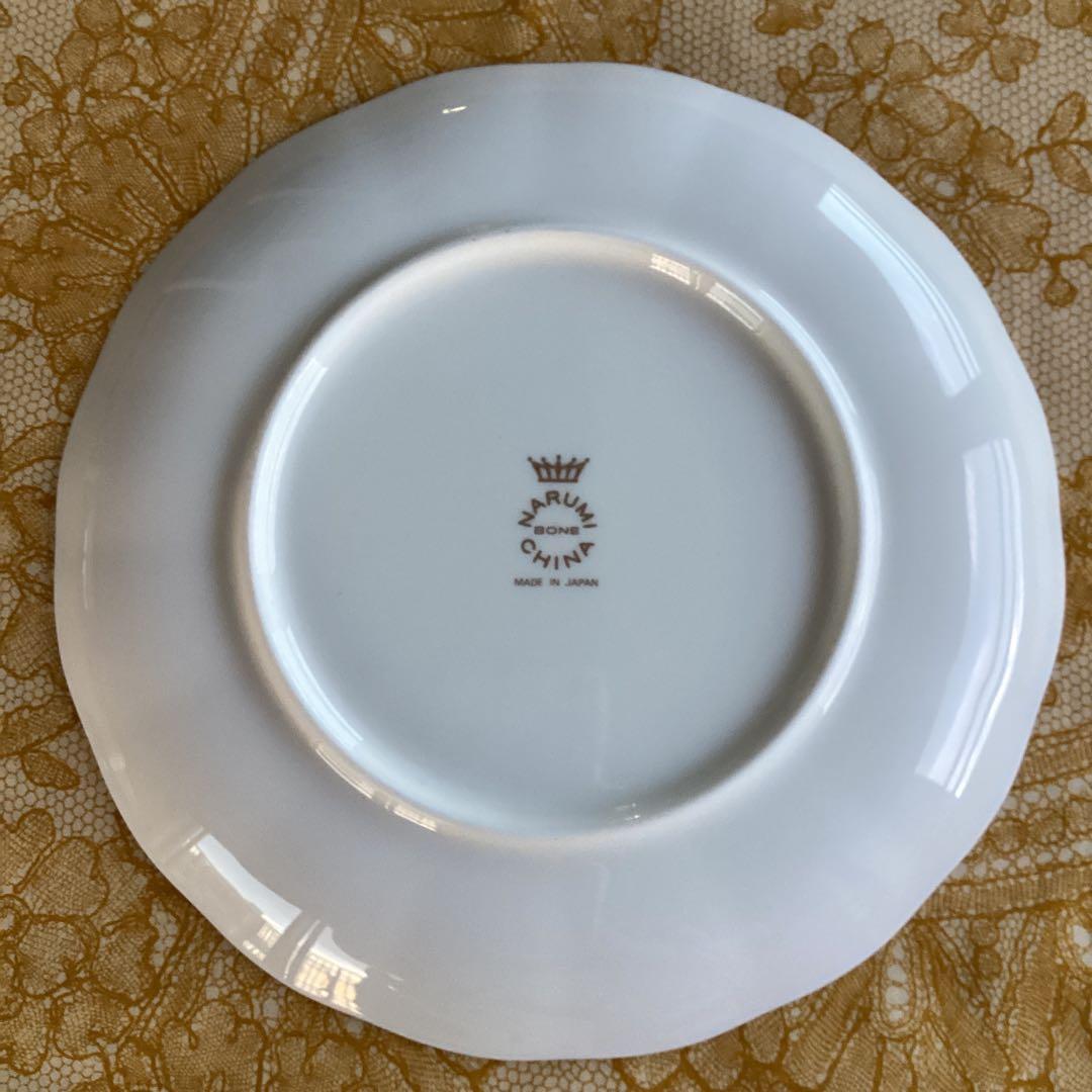 《NARUMIナルミ　ミラノ》ティータイムセット20cm皿6枚＆サービスプレート