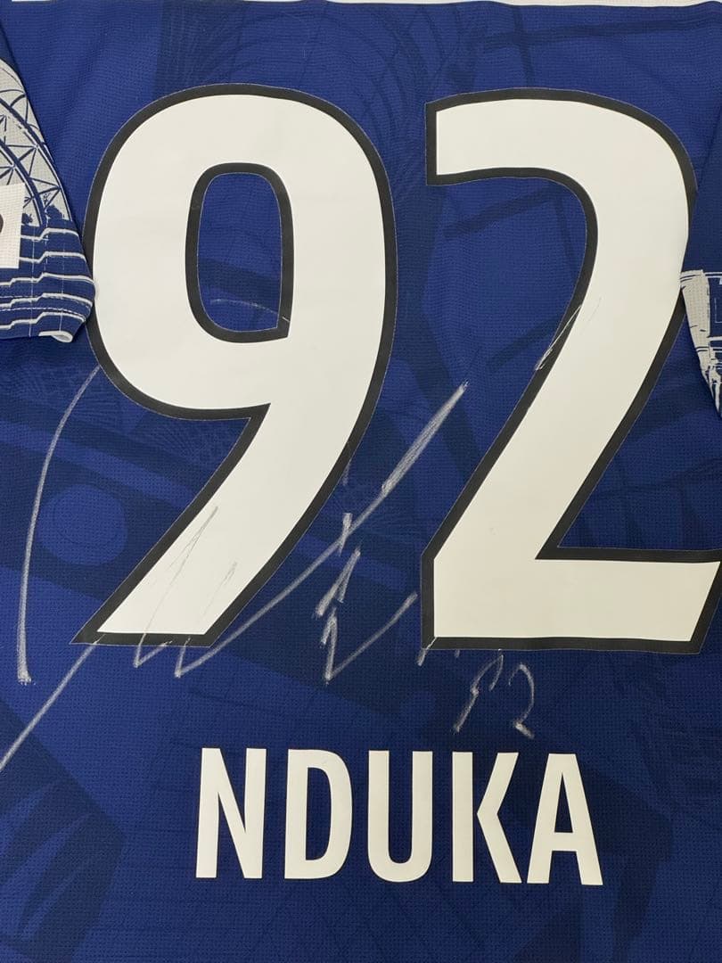 鹿児島ユナイテッドFC ンドカ チャールス 直筆サイン ユニフォーム