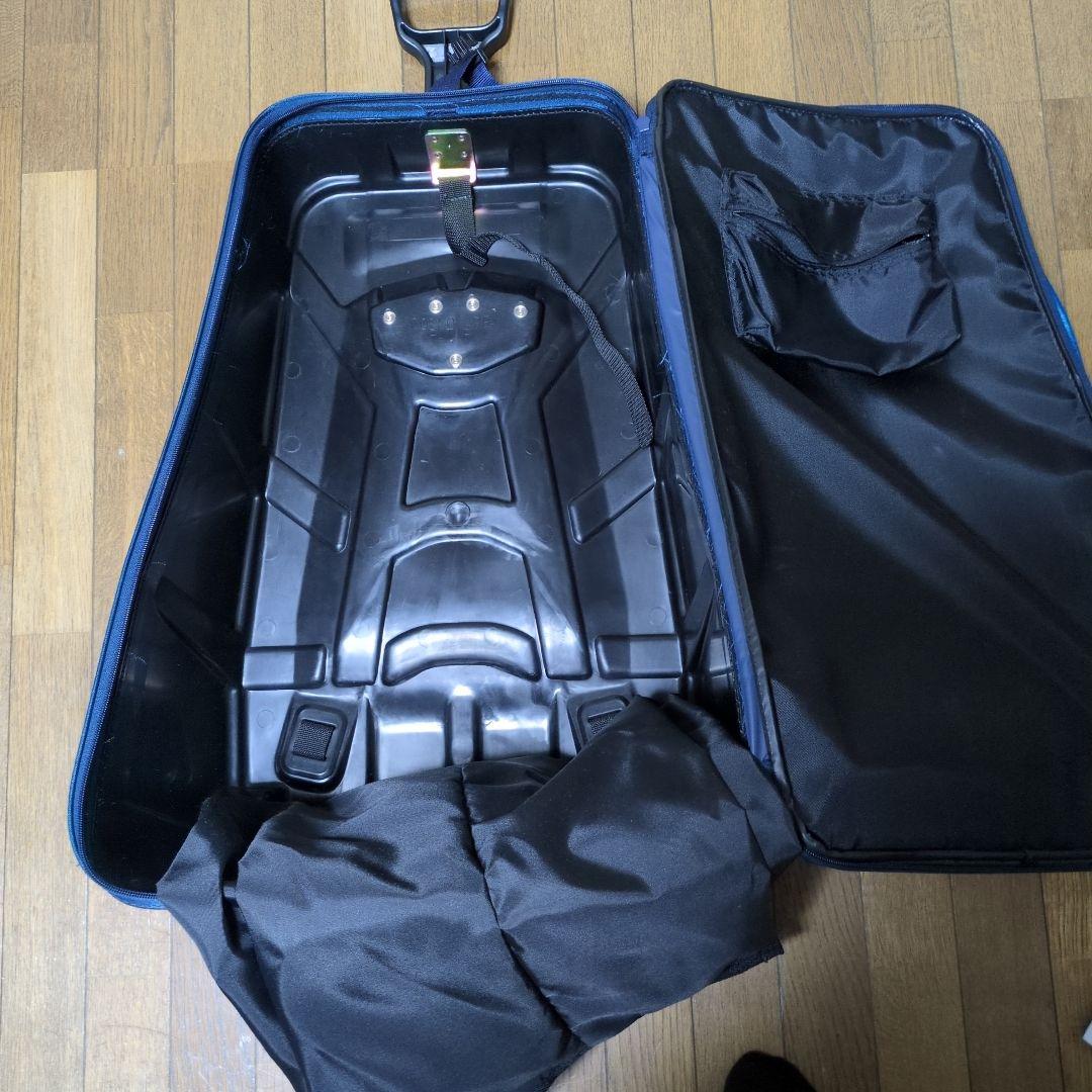 SALOMON キャリーケース 青 スキー スノーボード　大容量