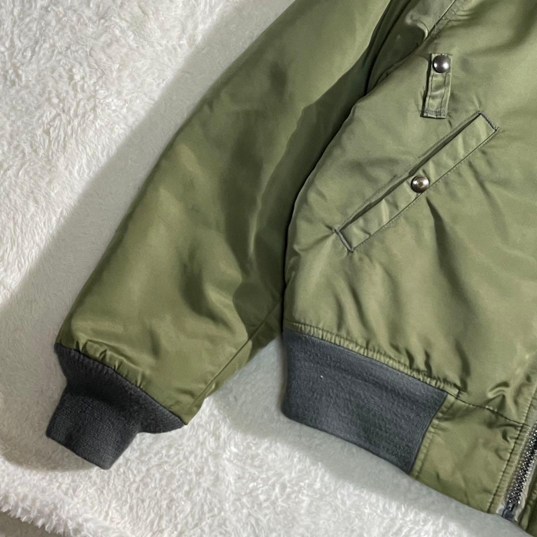 90s00s　MA-1　フライトジャケット　USA製　42　XL　ミリタリー