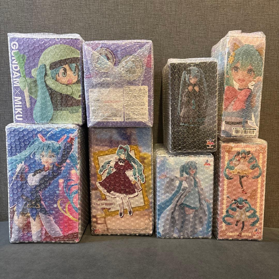 【新品・未開封】 初音ミク 人気プライズ 8点セット
