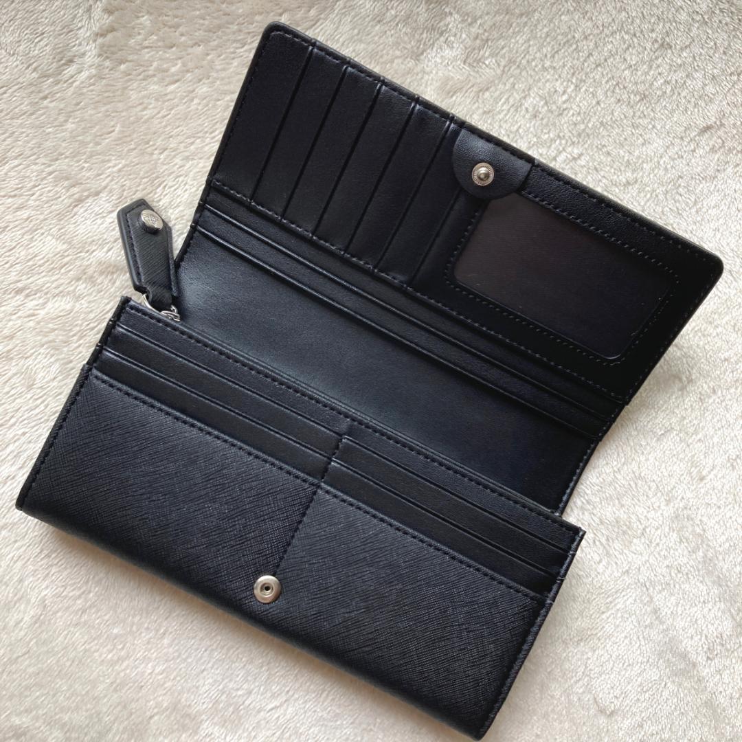 1163 新品未使用 ヴィヴィアン ウェストウッド 長財布 ブラック ①