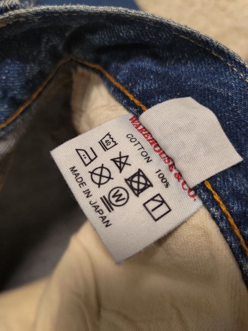 ウエアハウスBegin別注1001B W32 濃セコハンジーンズ デニム - メルカリ