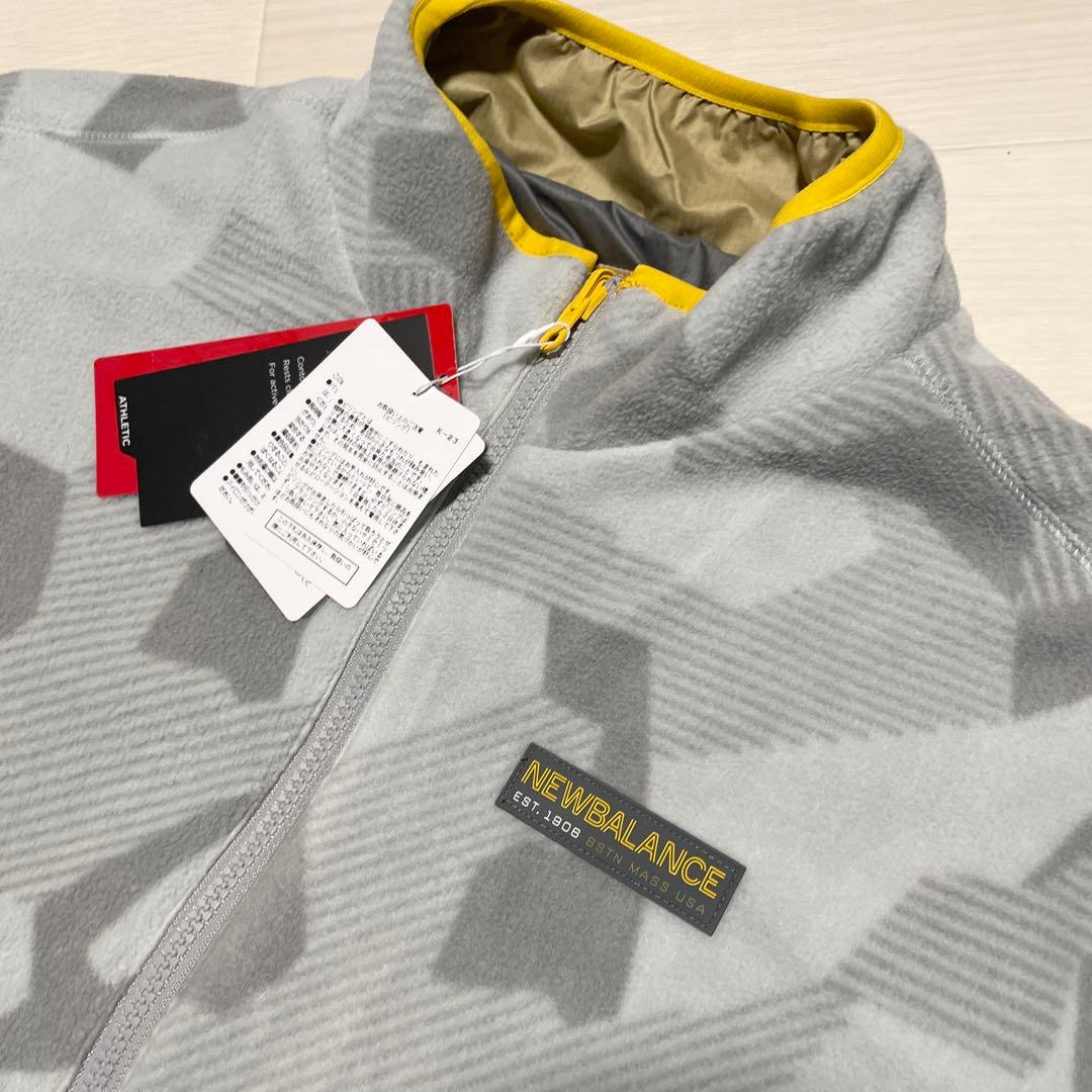 ニューバランス ゴルフ メンズ リップストップ×フリース リバーシブル