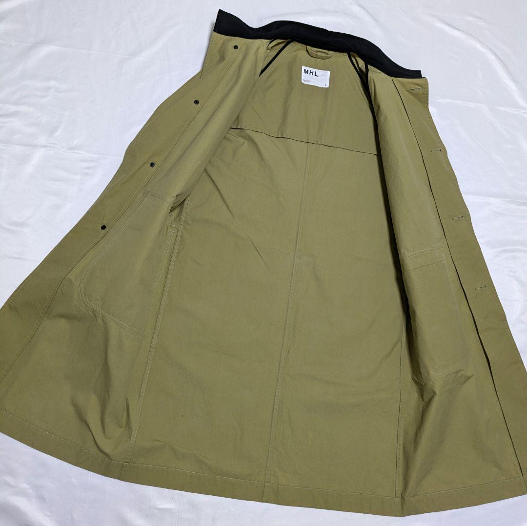 入手困難　一枚袖　マーガレットハウエル　ステンカラーコート コットン100%