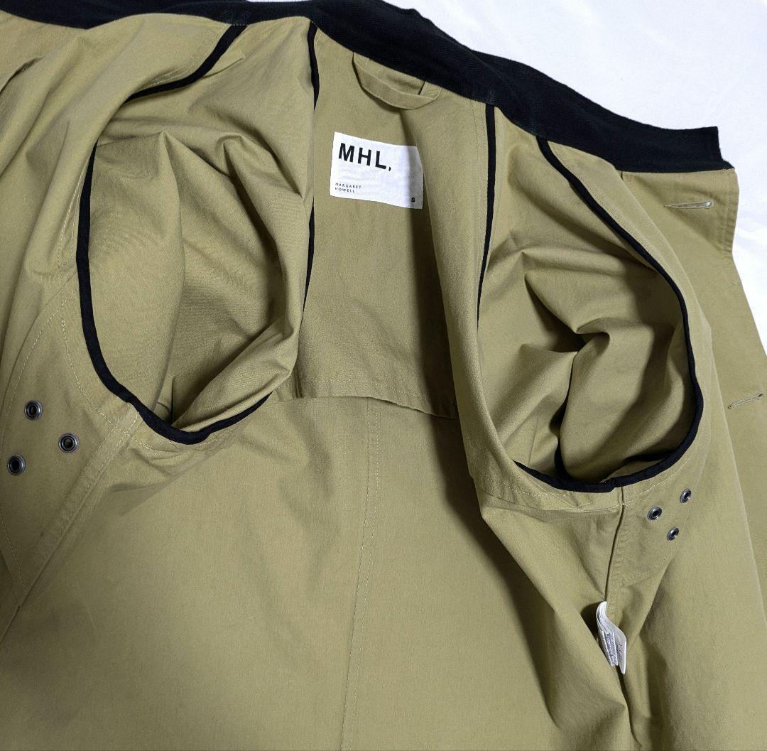 入手困難　一枚袖　マーガレットハウエル　ステンカラーコート コットン100%