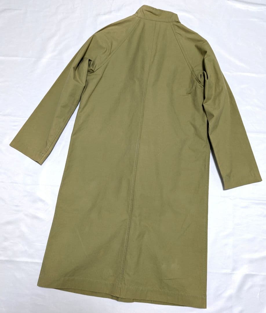 入手困難　一枚袖　マーガレットハウエル　ステンカラーコート コットン100%