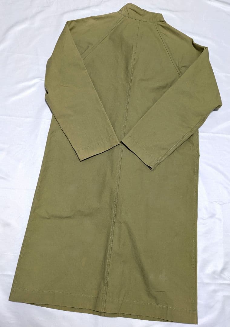 入手困難　一枚袖　マーガレットハウエル　ステンカラーコート コットン100%