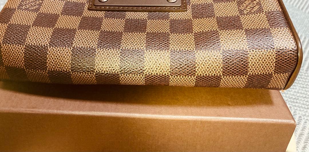 雪華　ルイヴィトン ダミエ ブルックリン ウエストバッグ N41101