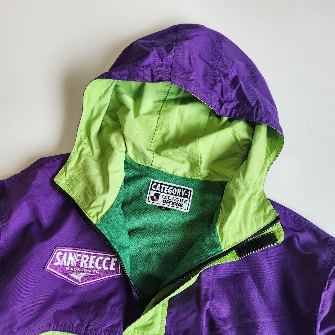 サンフレッチェ広島 FC Jリーグ アノラック パーカー ハーフジップ サッカー