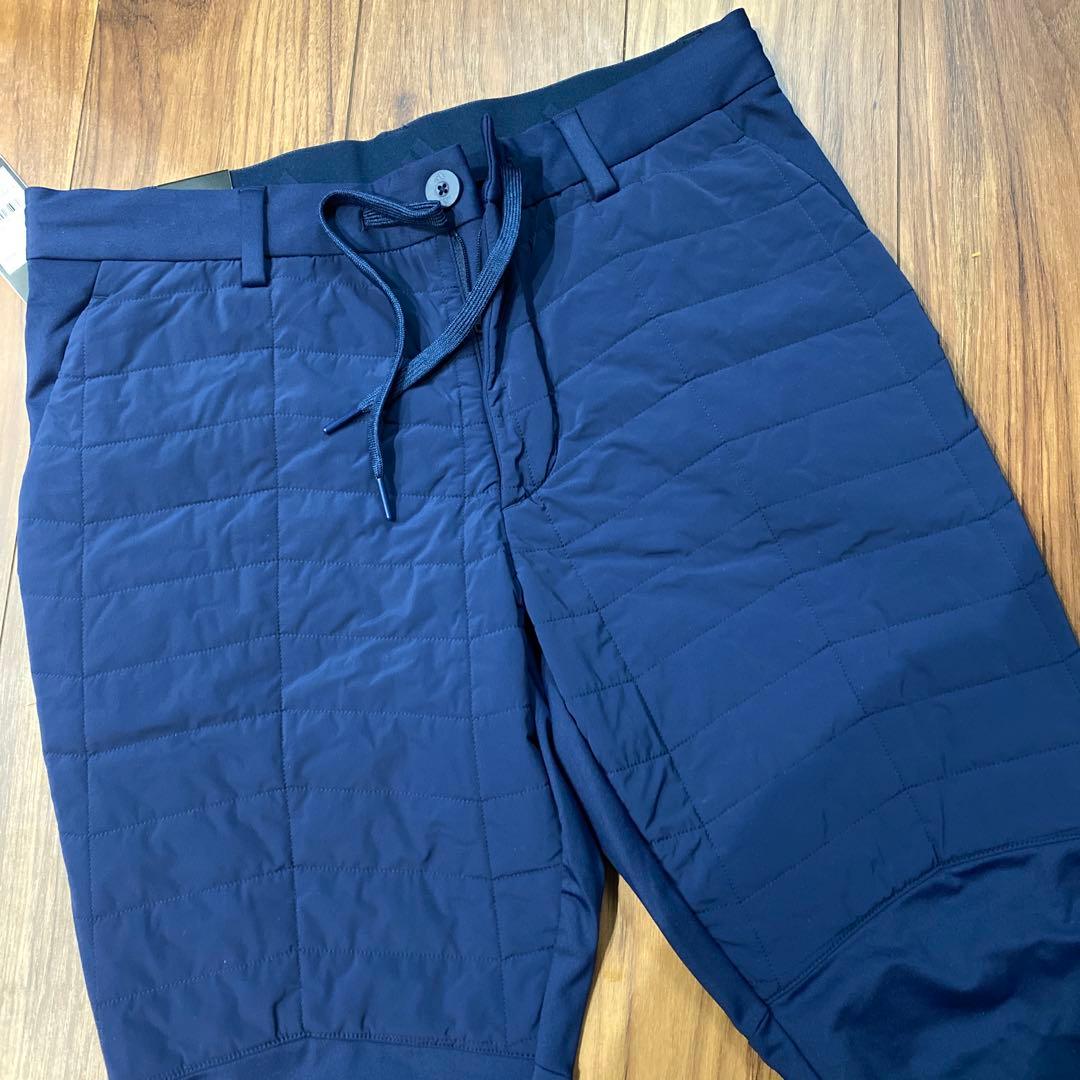 adidas ゴルフパンツ　メンズ　新品　キルティング　中綿　アディダス