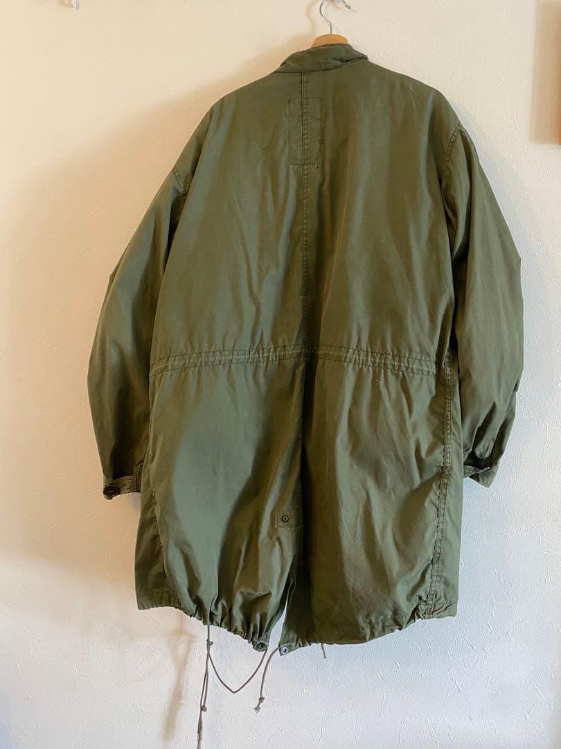 M65/80年代オリーブ色 モッズコート キルティングライナー付き