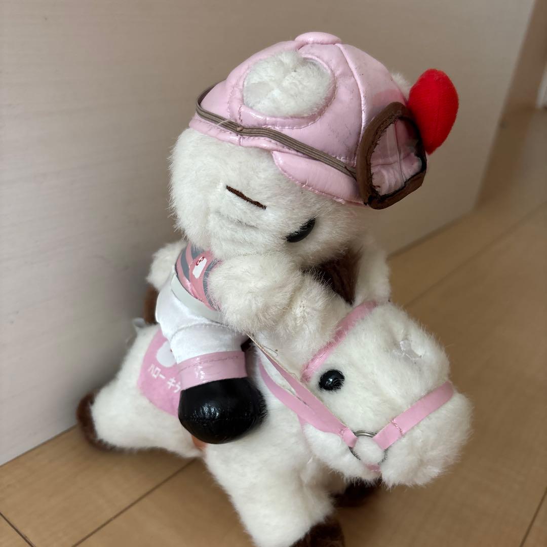 希少】 JRA お馬deキティちゃん 約22cm ハローキティ - メルカリ