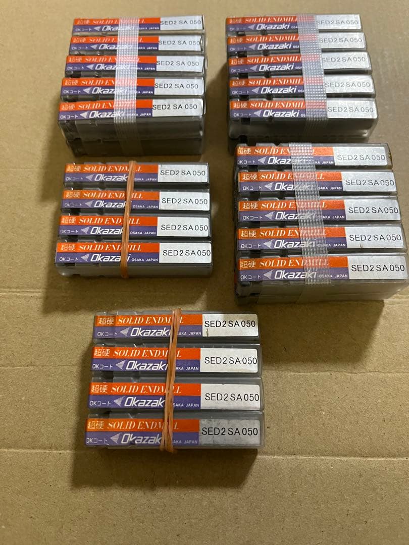 超硬エンドミルOKazaki SED2SA050未使用品38本Φ5.0