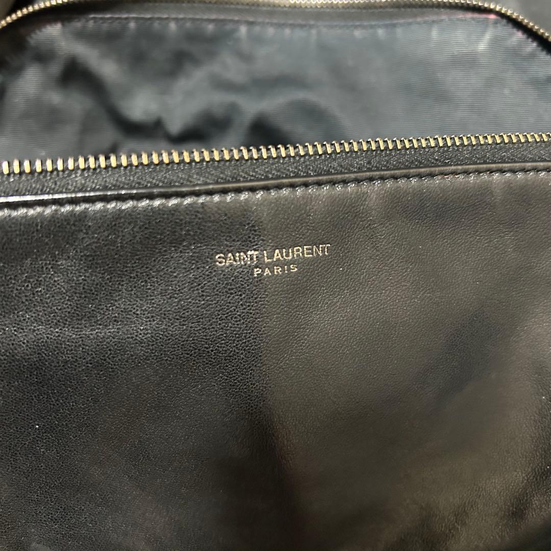 SAINT LAURENT ブラック ボディバッグ