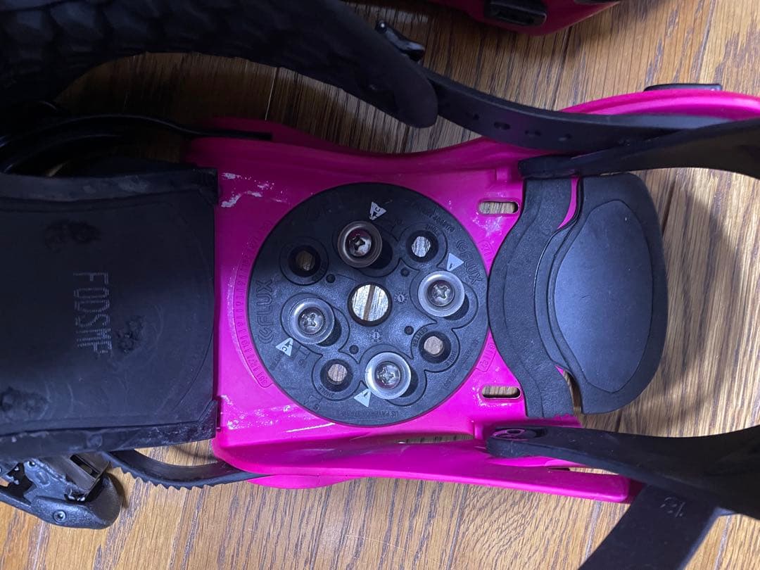 FLUX スノーボードビンディング DS Mサイズ ピンク