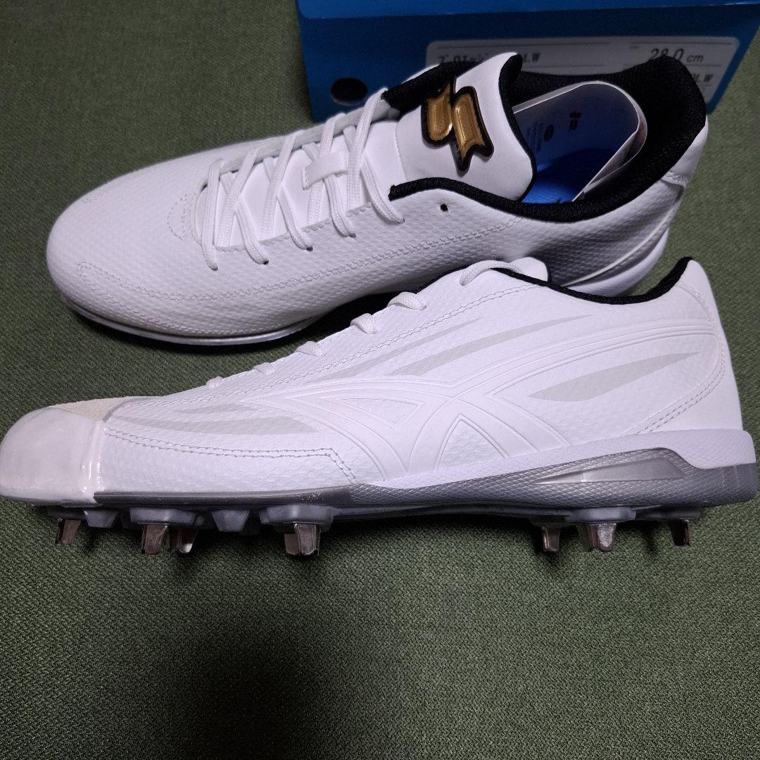 未使用 28.0cm ホワイトスパイク