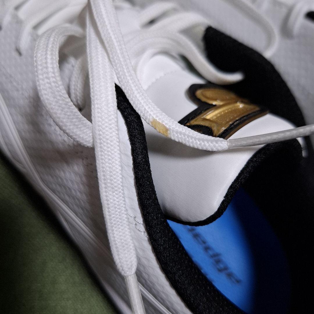 未使用 28.0cm ホワイトスパイク