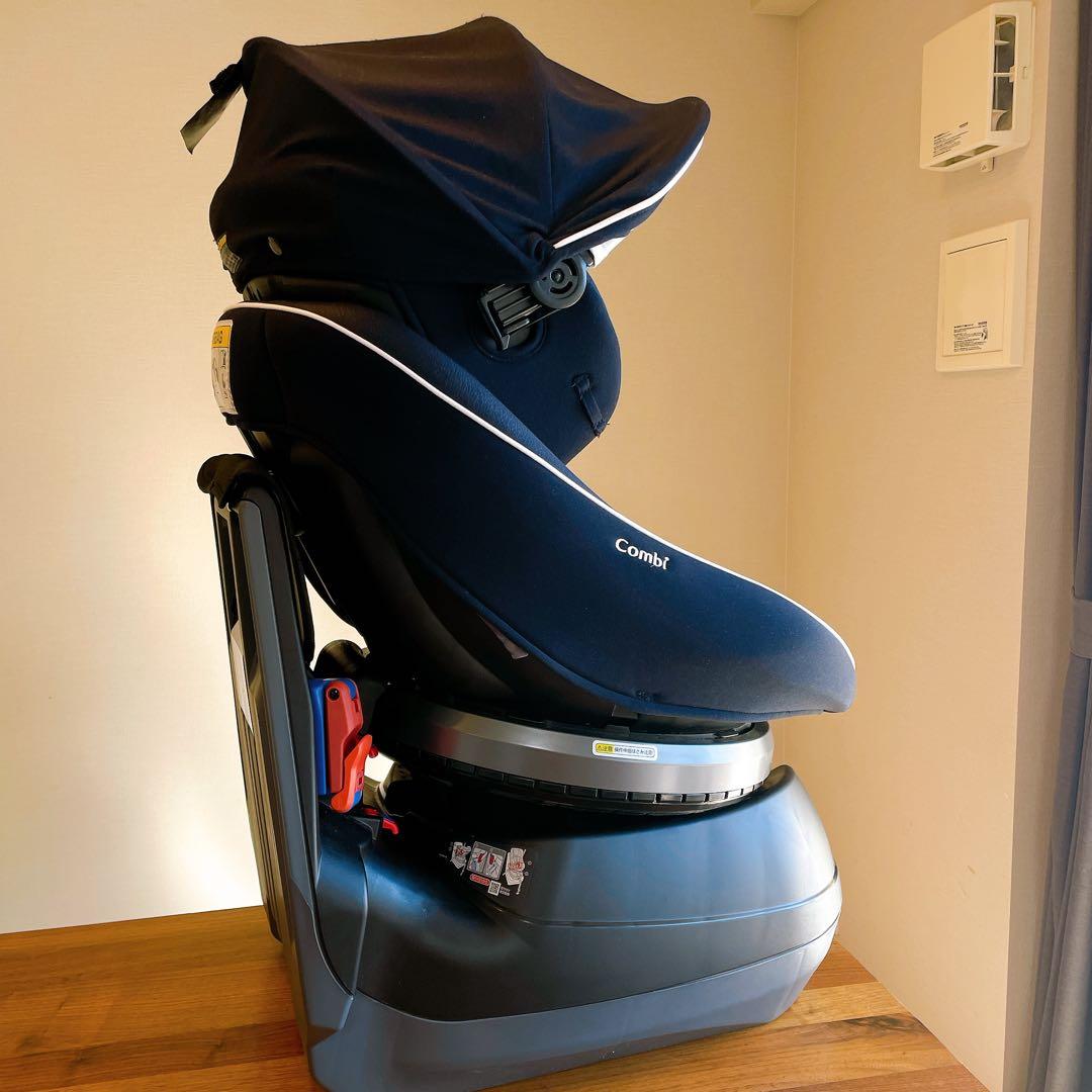 【全て揃ってます】コンビ　チャイルドシート　クルムーヴスマート　シートベルト固定