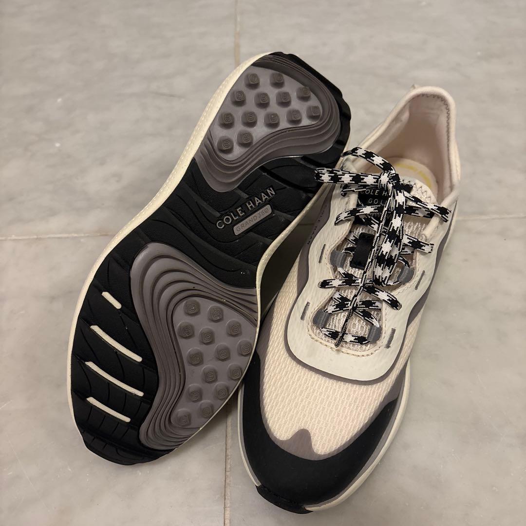 COLE HAAN ゴルフシューズホワイト/ブラック