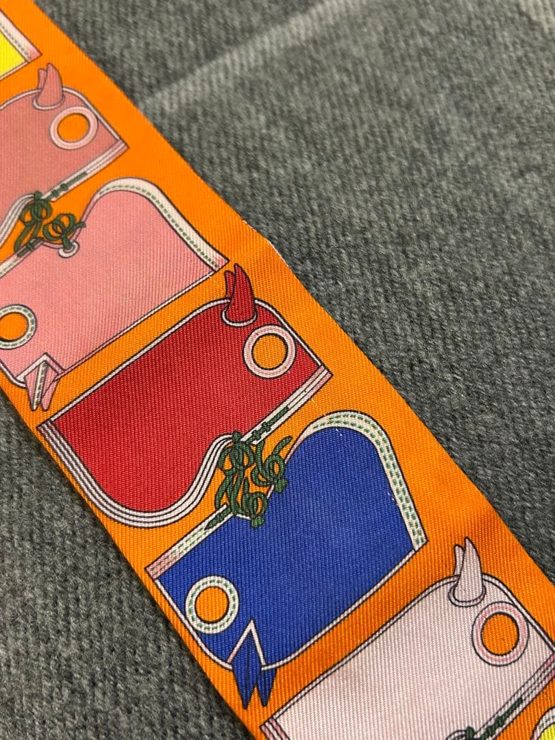 あ*き様 正規品/美品　エルメス　シルク　ツイリー　バンダナ　スカーフ