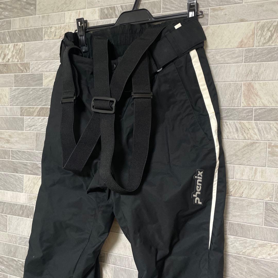 phenix スキーウェア メンズ セットアップ 上下 レッド ブラック