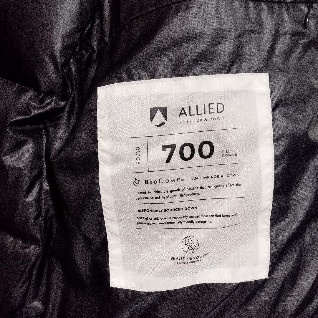 BEAUTY&YOUTH ¥40,700 小松マテーレ ダウンジャケット コート