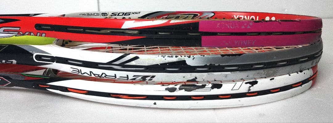 YONEX　ヨネックス　軟式ラケット　3本セット