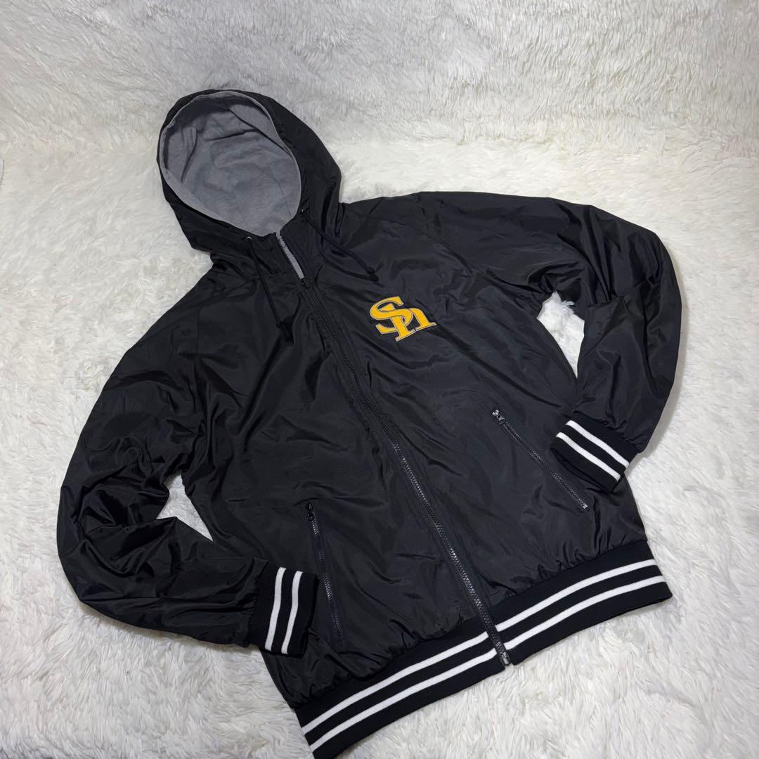 ☆美品☆クラブホークス 限定 ２way パーカー Lサイズ ソフトバンク 非売品