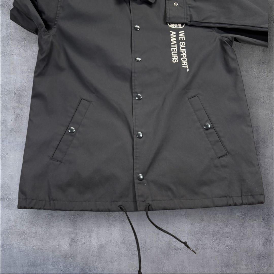 美品 Clubhaus×FIVETREES ゴルフ コーチジャケット 黒 M