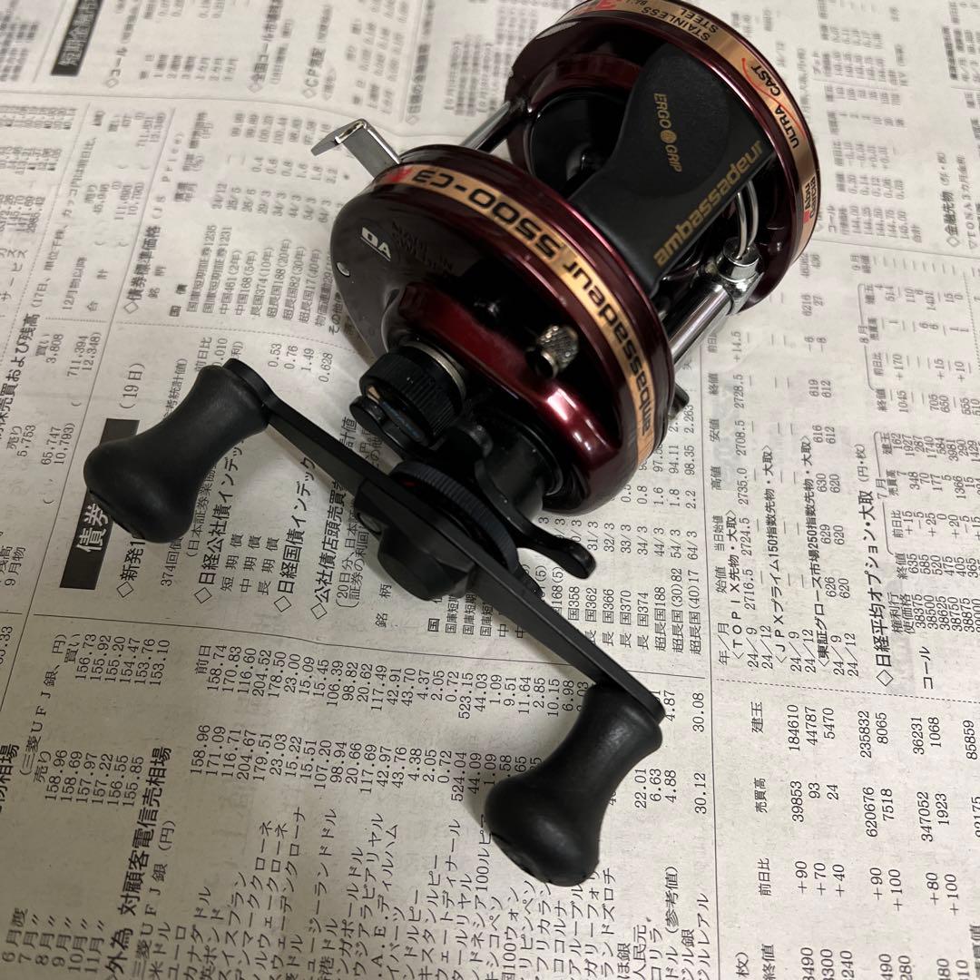 アブガルシア アンバサダー 5500-C3 2 SPEED C9966285 - リール