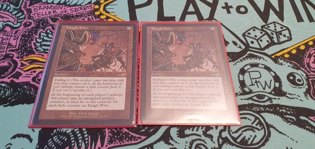 Tangle Wire | Nemesis | MTG からみつく鉄線 tangle wire ネメシス