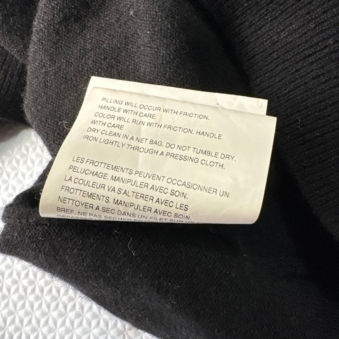 ✨大人気✨希少　プレイコムデギャルソン　襟付きセーター　ニットポロ黒L