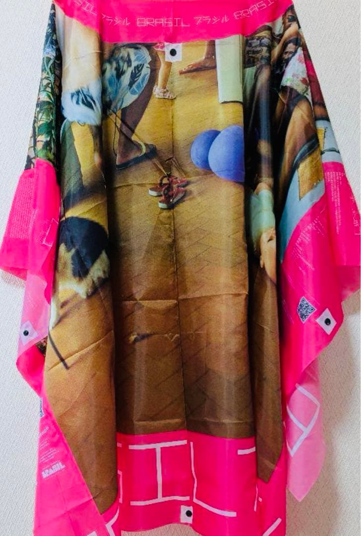 万博 ブラジル館 ポンチョ パランゴレ 大人用 ピンク EXPO 2025 - メルカリ