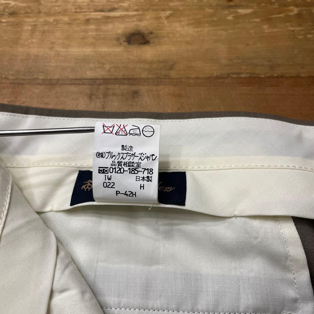 BROOKS BROTHERS ブルックスブラザーズ 2タック スラックス