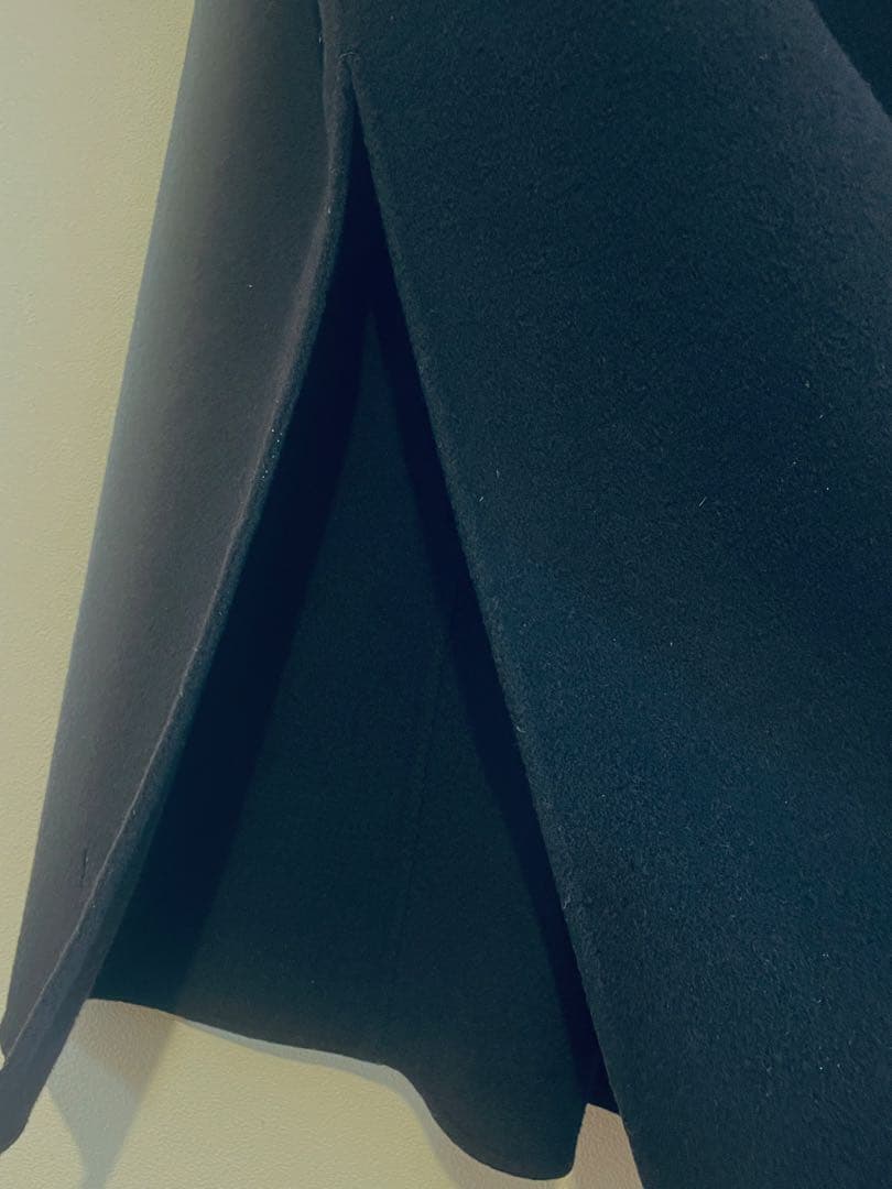 k　ドゥーズィエムクラス Victorian リバーロングノーカラーコート