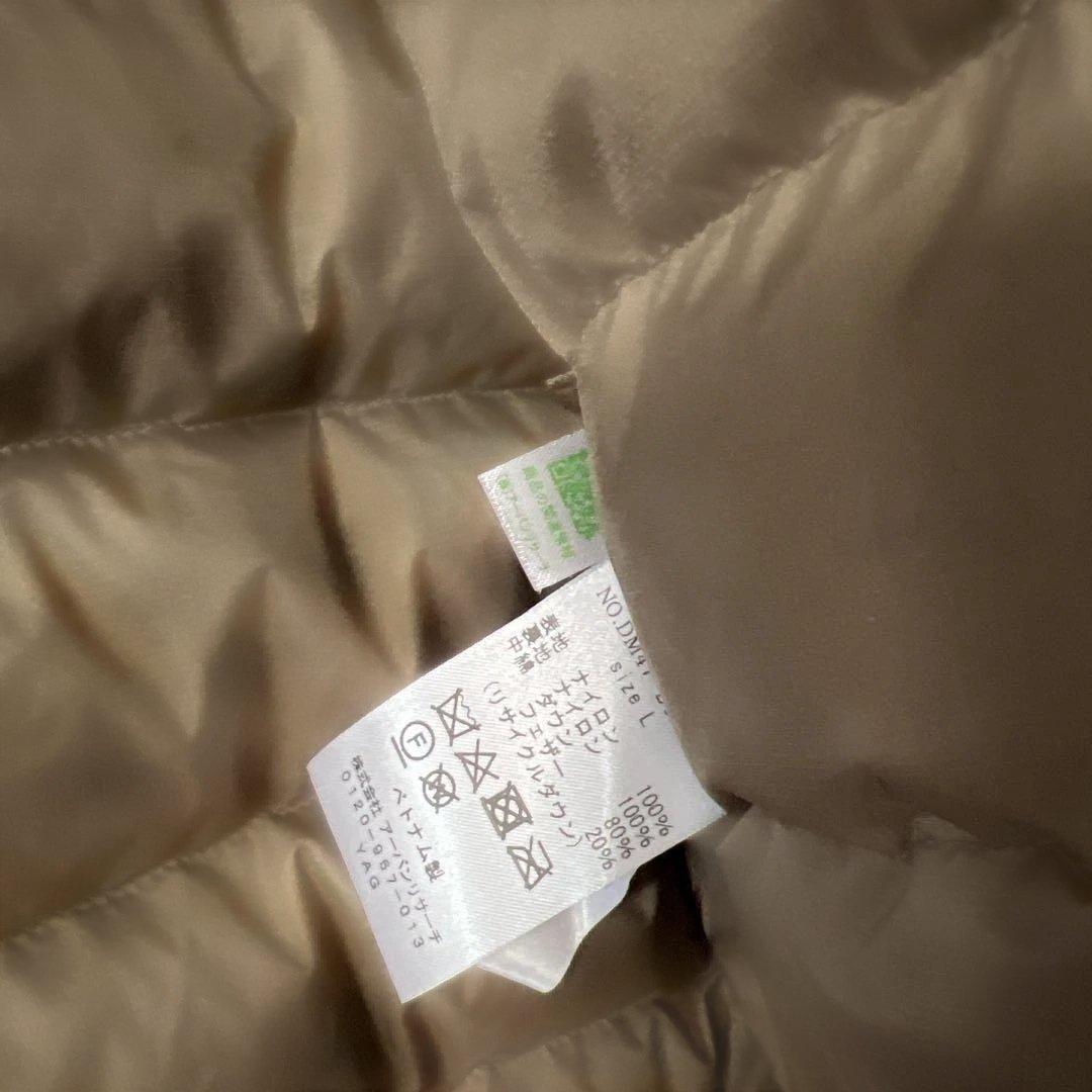別注NANGA×DOORS　INNER DOWN JACKET メンズ　L モカ