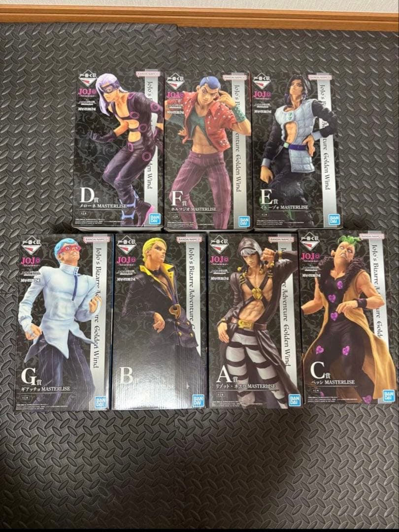 一番くじ ジョジョ 5部 HITMAN TEAM フィギュア まとめ売り