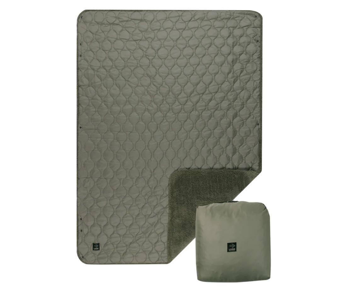 LUGH 魔法瓶ブランケットLサイズ (6層/ グラフェン) オリーブドラブ