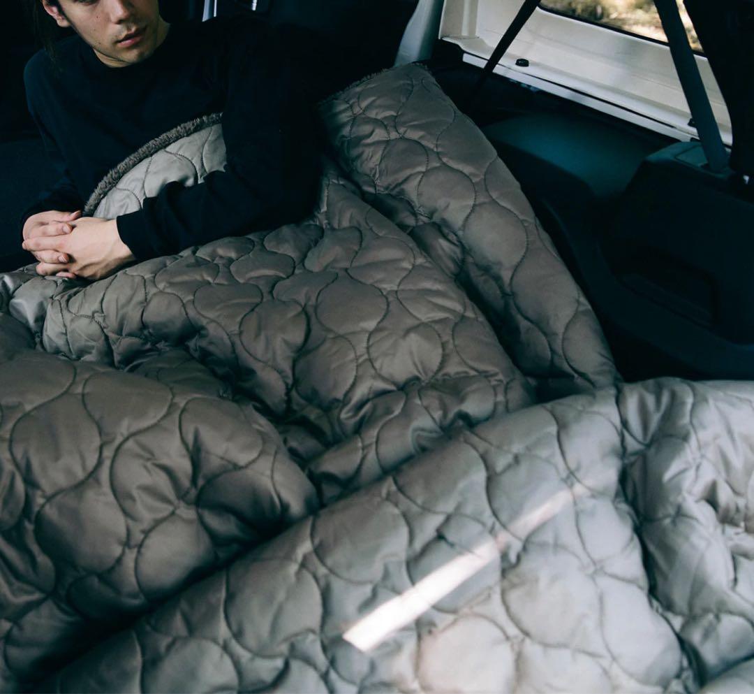 LUGH 魔法瓶ブランケットLサイズ (6層/ グラフェン) オリーブドラブ