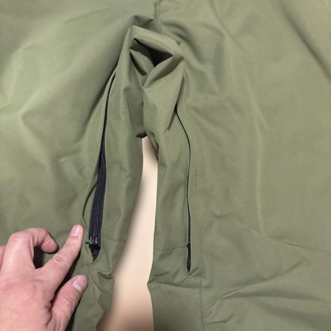 上下セット　スノーボードウェア XXL スキーウェア　スノボ　カーキ