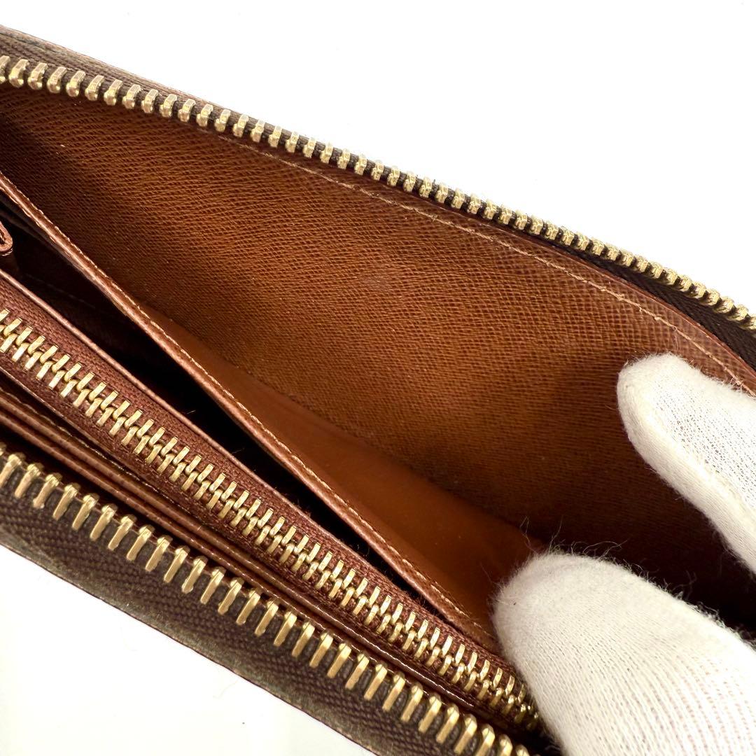 【鑑定済】 美品 ルイヴィトン 長財布 モノグラム ジッピーウォレット 定番